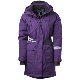 DogCoach Hundelufter Parka Damejakke Model Jamie Vol. 7.0 i Plum Lilla